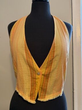 NWT Zara Sleeveless Twisted Back Top